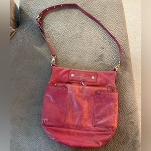 Mark Jacobs Cross Body pink real leather purse
